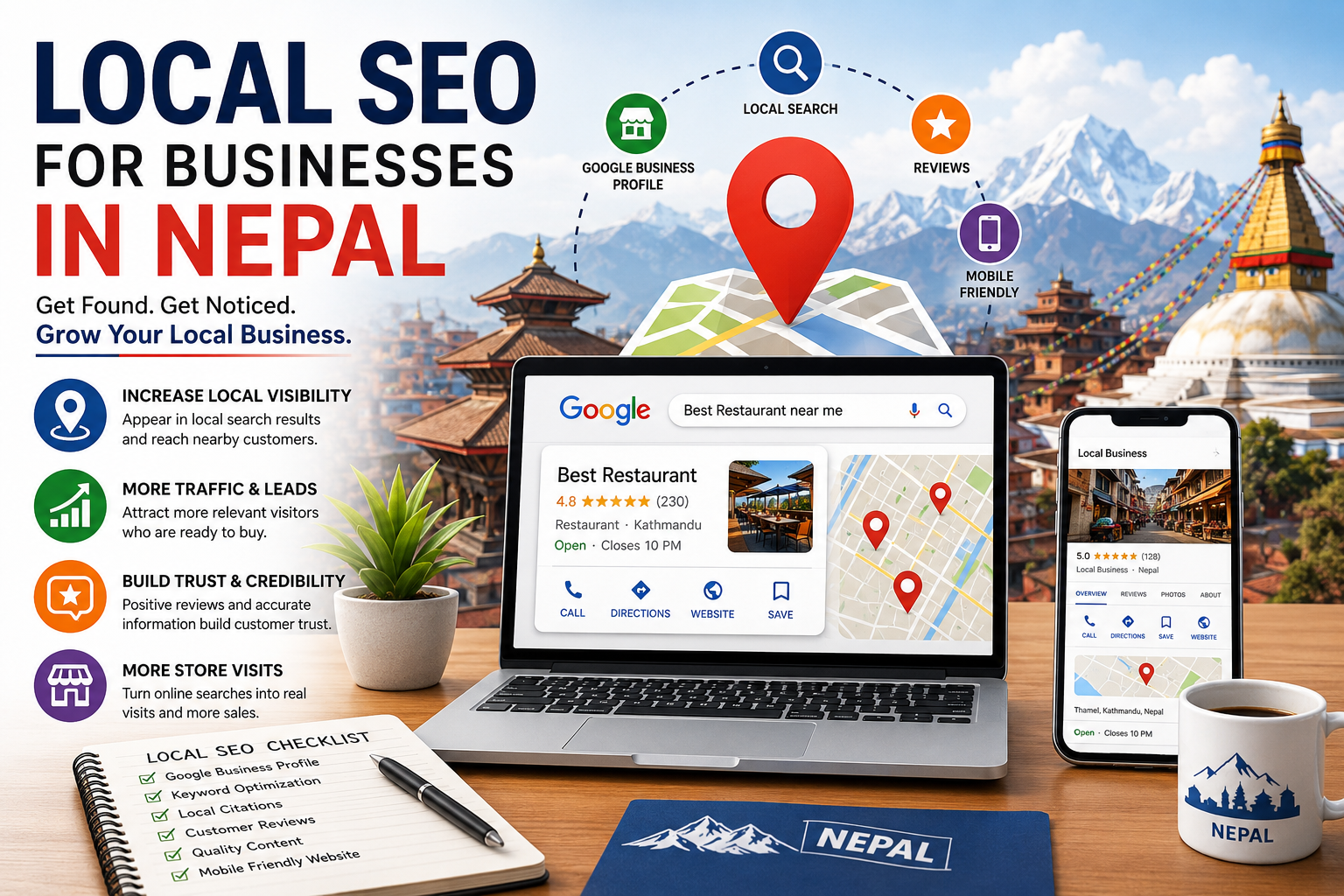 Local SEO for Businesses in Nepal